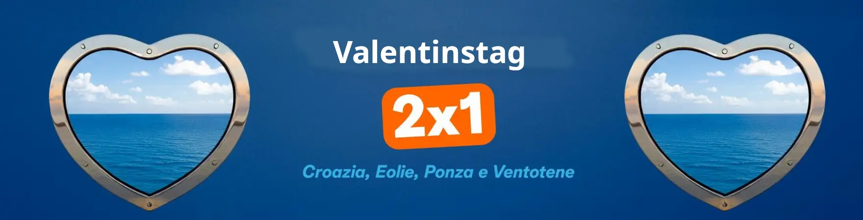 SNAV San Valentino: Verlieben Sie sich in unsere 2x1-Reiseziele!