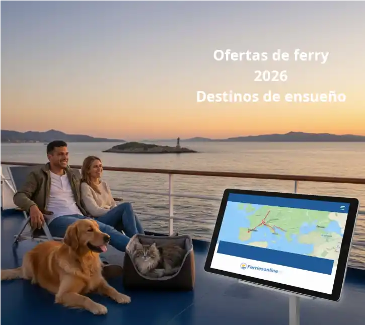 Ofertas de ferry 2026: &iquest;D&oacute;nde es mejor ir? Su gu&iacute;a para ahorrar dinero en Ferriesonline.es