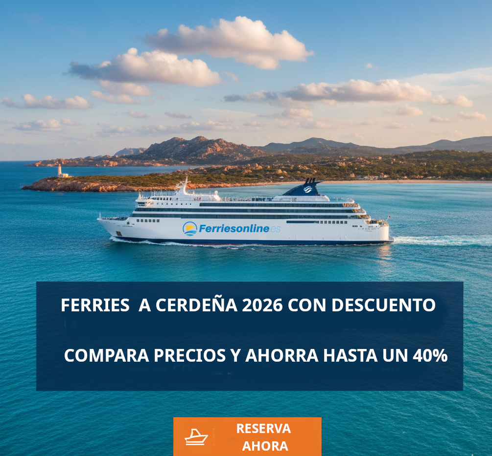 Gu&iacute;a Ferries Cerde&ntilde;a 2026: Ahorra hasta un 40% con la comparativa de precios