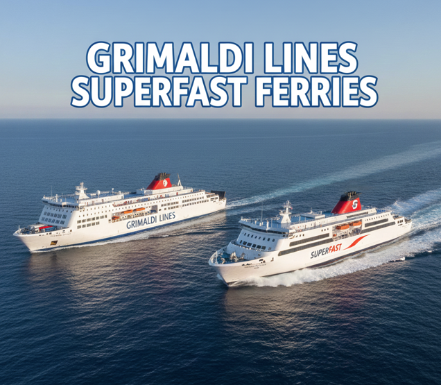 OFFRE FLASH FERRIES GRECE : Jusqu'à 25% de réduction avec Superfast et Grimaldi !