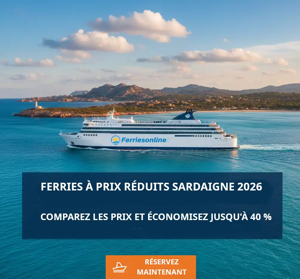 Guide Ferries Sardaigne 2026 : &Eacute;conomisez jusqu'&agrave; 40% avec la comparaison de prix