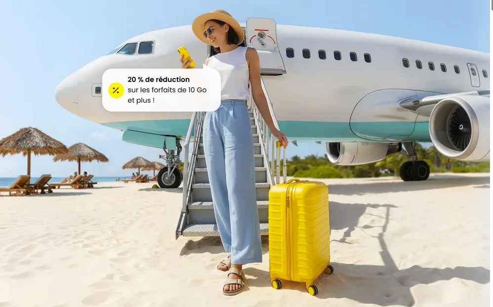 Des eSIM GIGA abordables pour vos voyages autour du monde