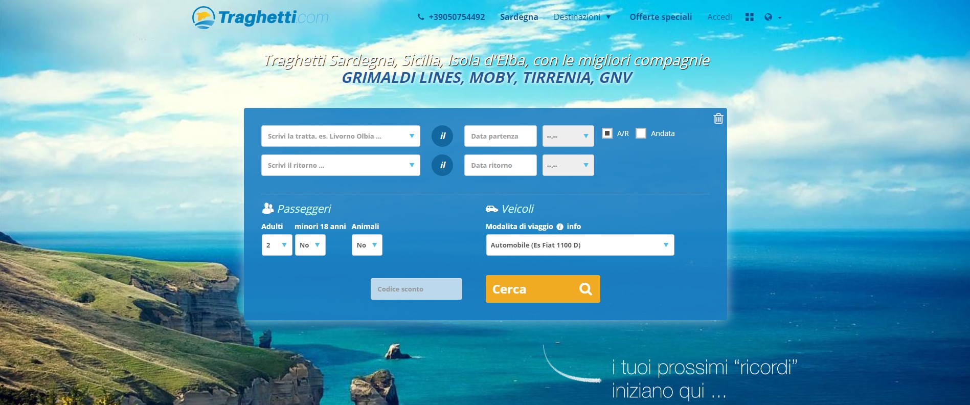Traghetti.com per le agenzie di viaggi e portali