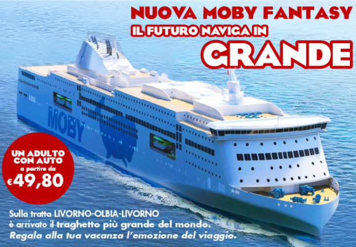 Promo Sardegna con Moby & Tirrenia