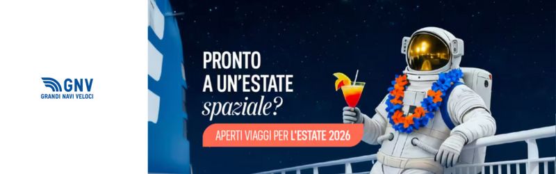 Aperte Prenotazioni GNV 2026 | - 40%