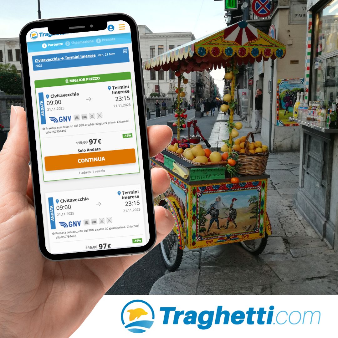 SCONTI TRAGHETTI per Sardegna e Sicilia  | GNV