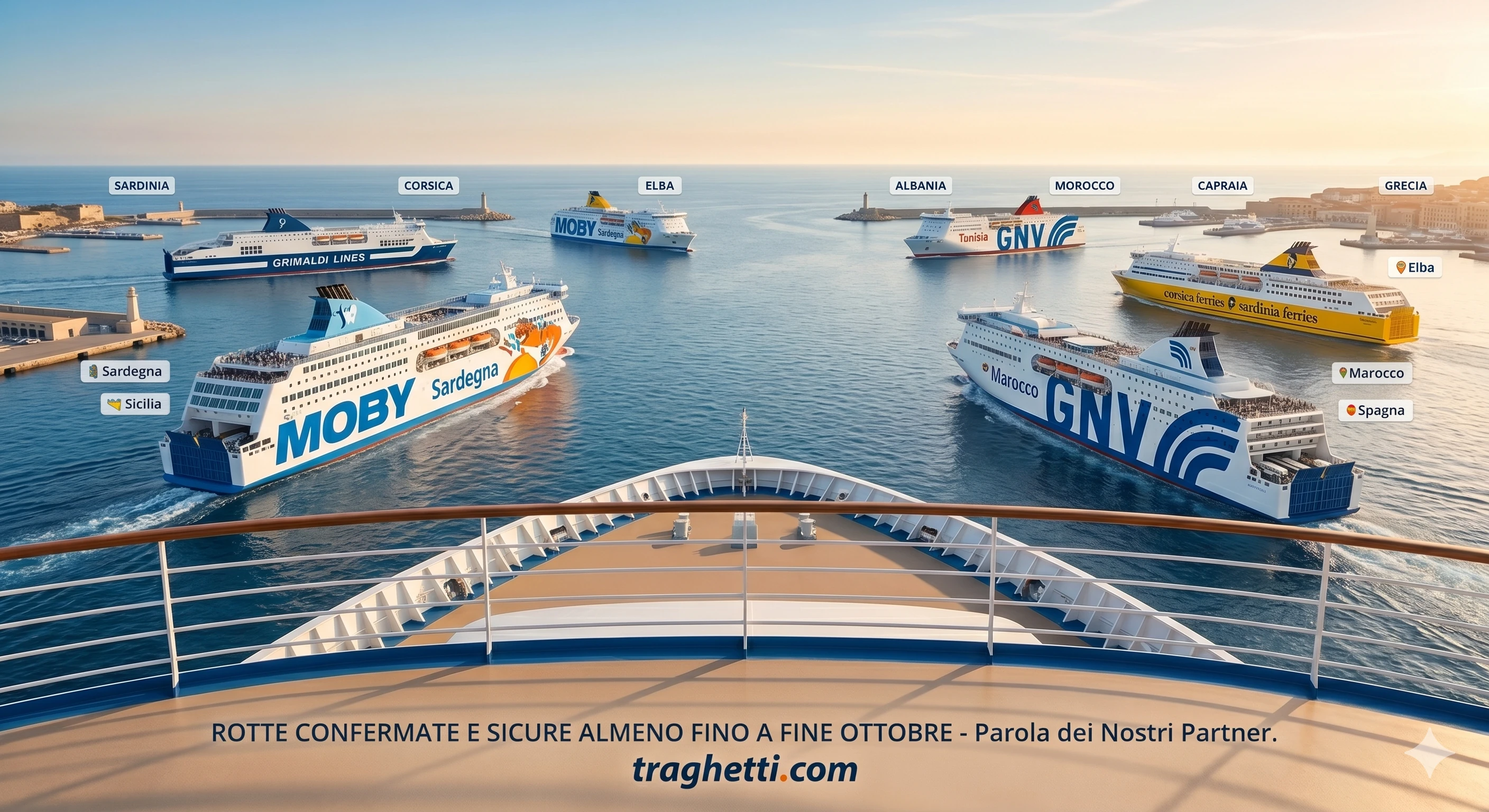 BASTA ALLARMISMI: I TRAGHETTI VIAGGIANO REGOLARMENTE!