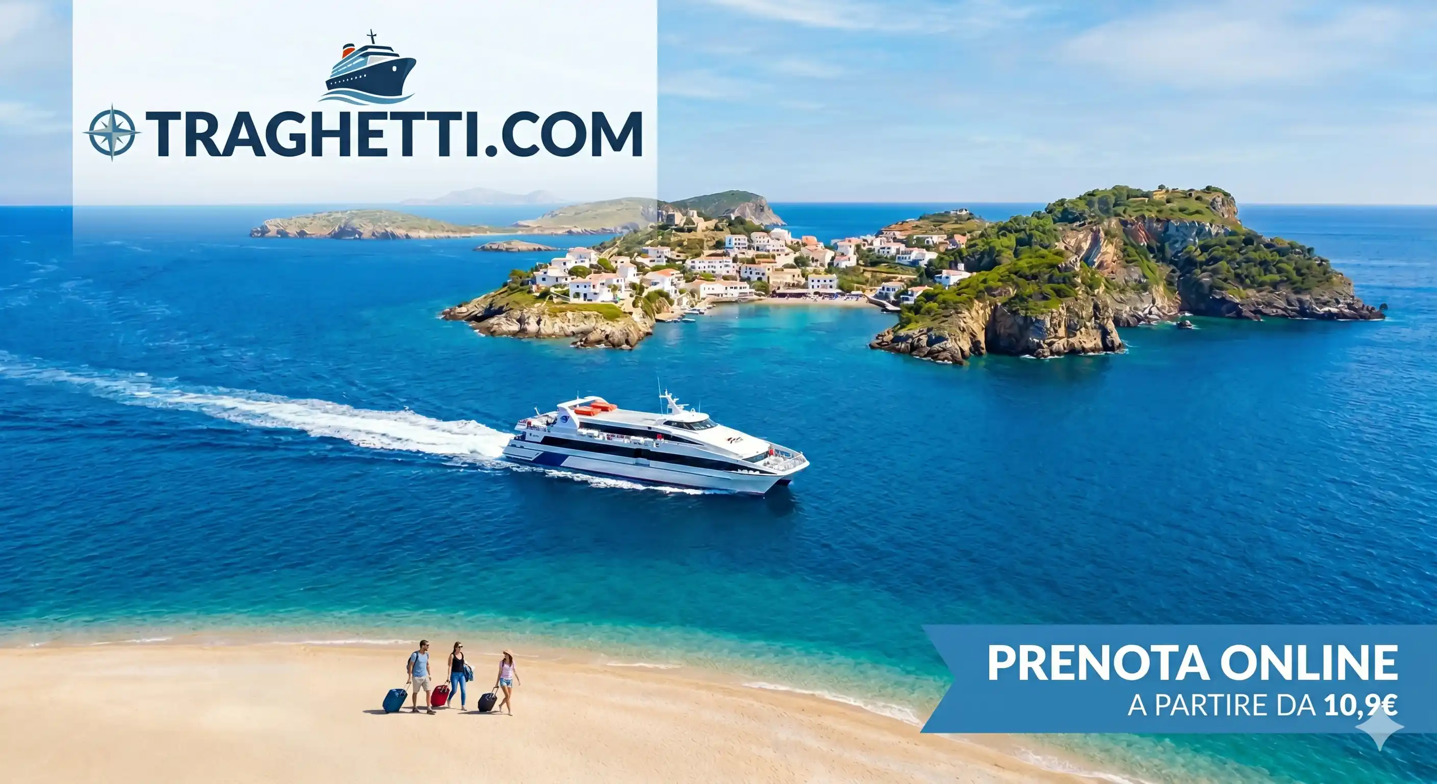 Offerta SNAV "Isole D&rsquo;Amare": Risparmia il 20% per Eolie, Ponza e Ventotene