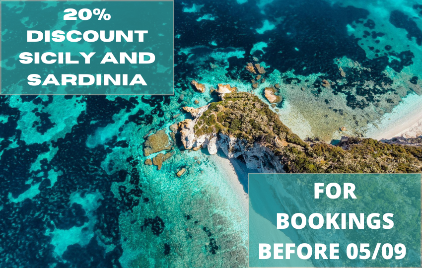 Sicily and Sardinia up to 20% GNV discount!