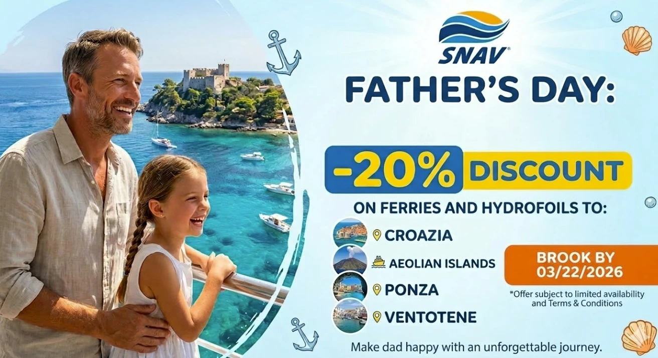 Happy Father&rsquo;s Day! Give the gift of the sea with Snav: 20% off Croatia and the Islands
