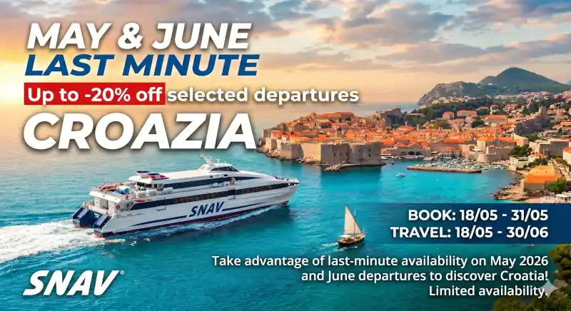 LAST-MINUTE DEALS FOR MAY &amp; JUNE: Croatia is waiting for you!
